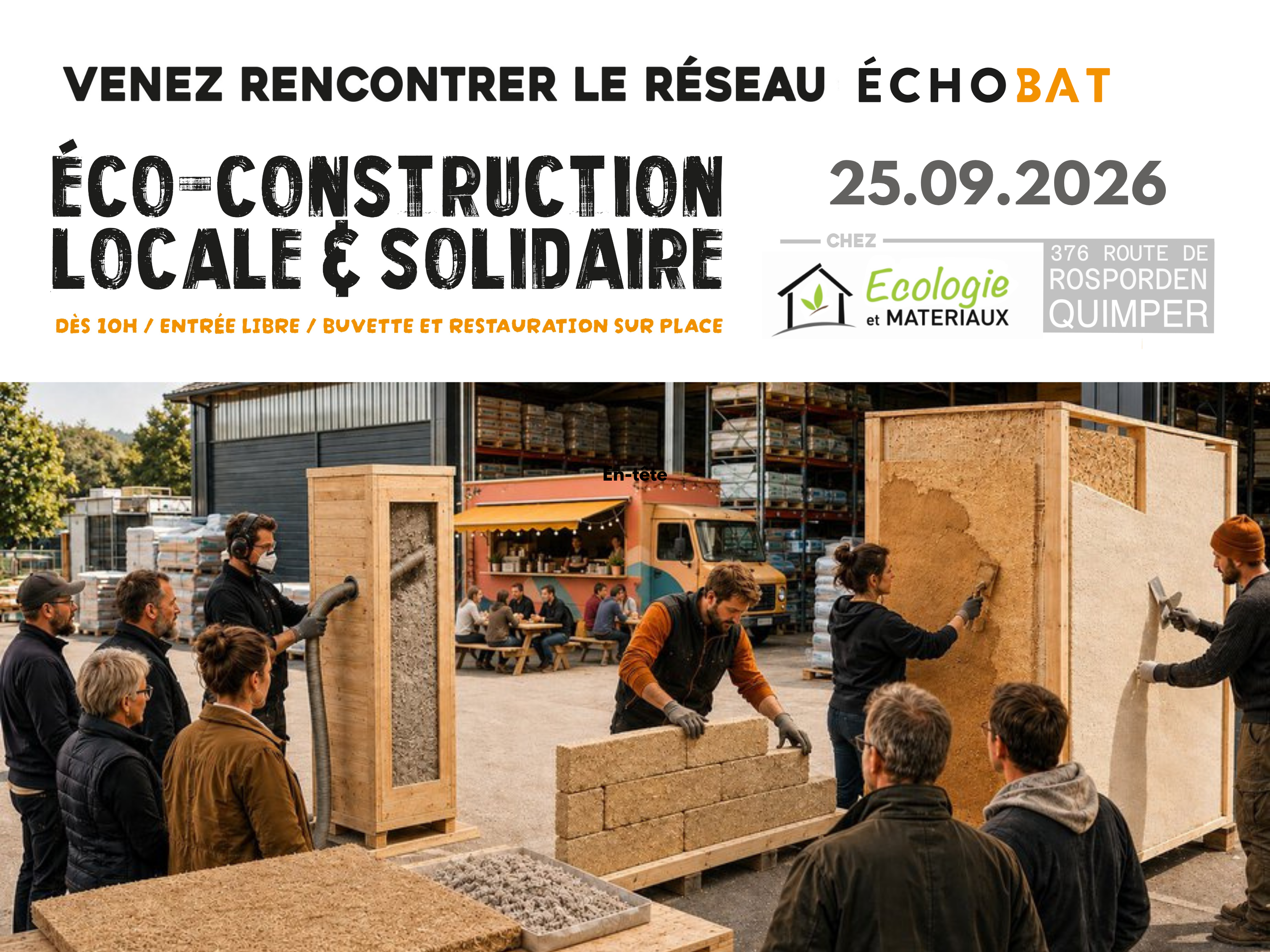 Salon de l'écoconstruction solidaire et locale de Quimper